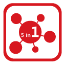 5 in 1 Video Signal Input